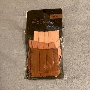 kitsch dusty rose face masks pack of three